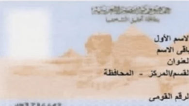 معرفة الرقم القومي لأي شخص بالأسم