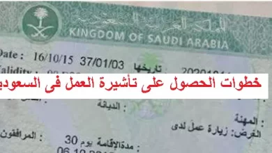 كيفية الحصول على تأشيرة العمل فى السعودية ما هي الشروط والمستندات لذالك 2023